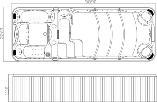 VBL-S06 Swim Spa - Image 3